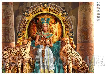 Схема для вишивки Клеопатра