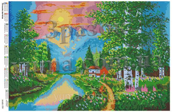 Схема для вишивки повна  Куток Мрії