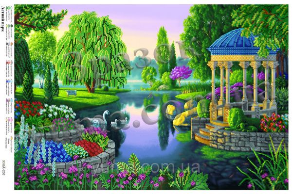 Схема для вишивки  Літній Парк