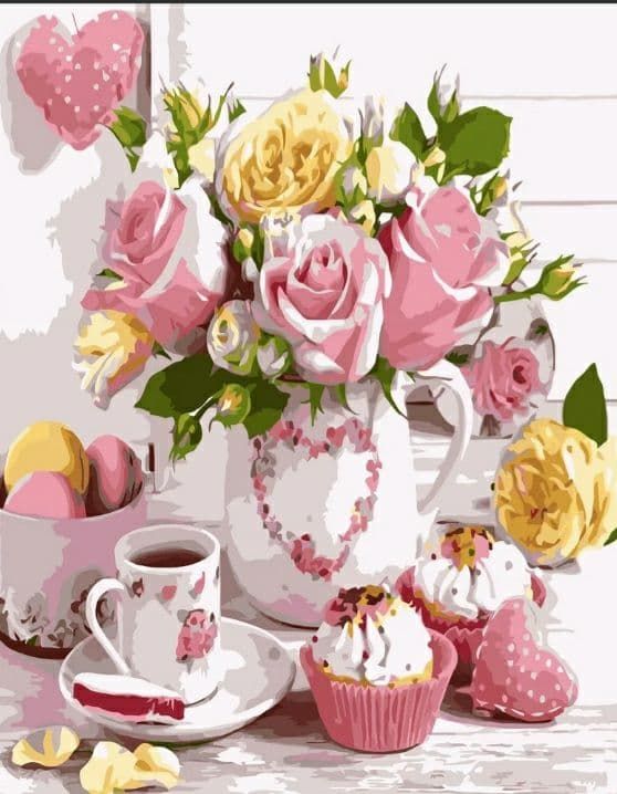 Картина за номерами Затишний натюрморт