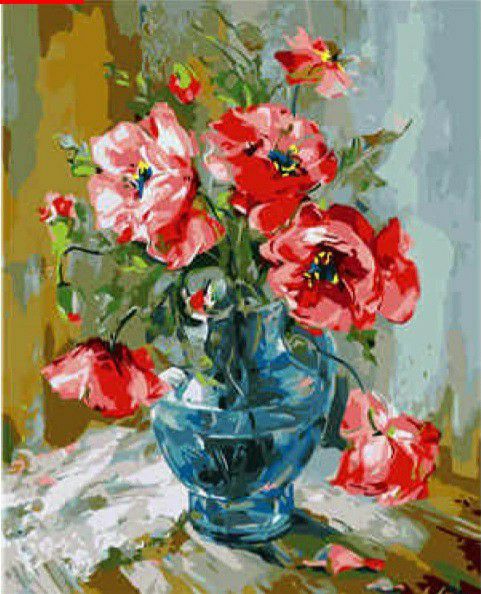 Картина за номерами Квітковий натюрморт