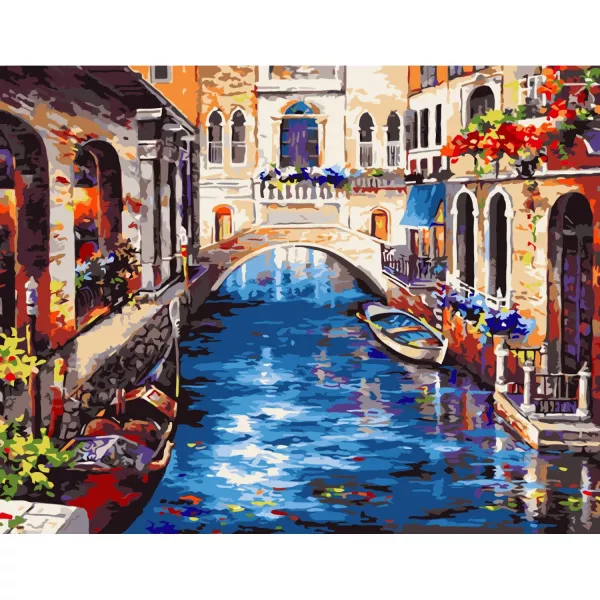 Картина за номерами Провулок Венеції