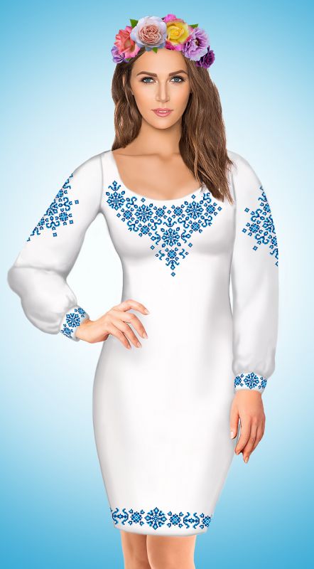 Плаття довге (заготовка не пошита) №3