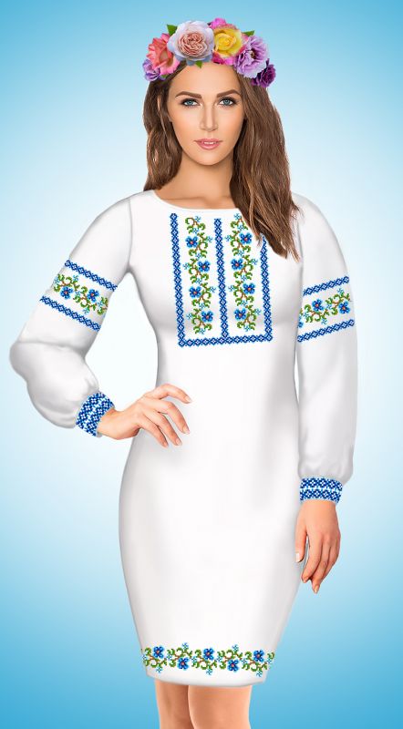 Плаття довге (заготовка не пошита) №5