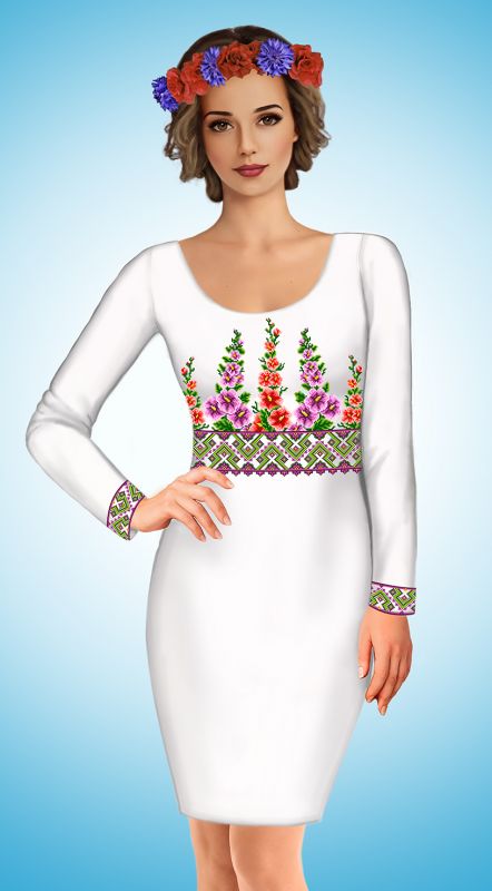 Плаття довге (заготовка не пошита) №6