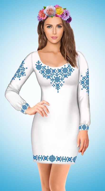 Плаття коротке (заготовка не пошита) №3