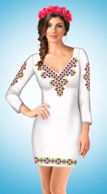 Плаття коротке (заготовка не пошита) №4