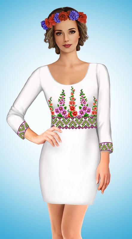 Плаття коротке (заготовка не пошита) №6