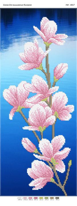 Панно для вишивки Магнолія