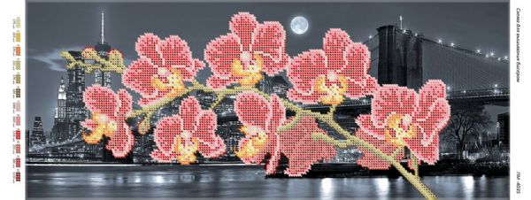 Панно для вишивки Орхідея 3