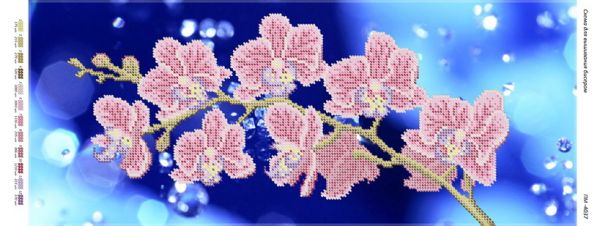Панно для вишивки Орхідея 5