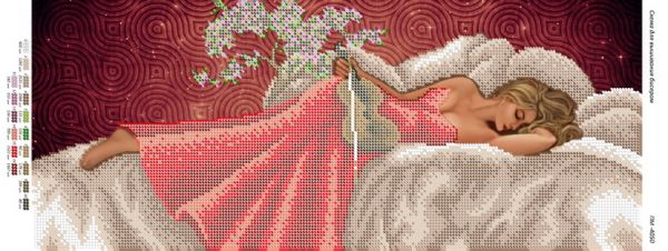 Панно для вишивки Дівчина зі скрипкою