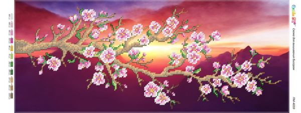 Панно для вишивки Гілка сакури