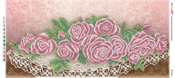 Панно для вишивки  Рожеві троянди