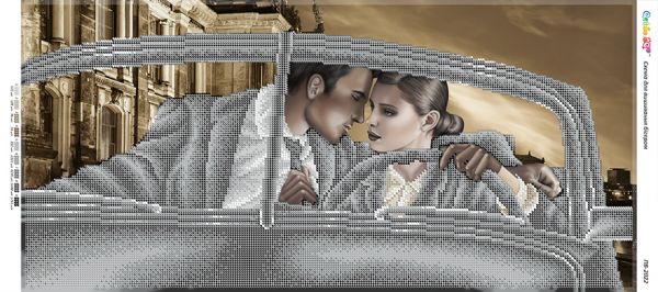 Панно для вишивки  Прогулянка нічним містом 3