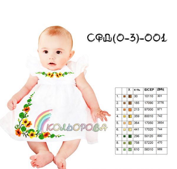 Сарафан дитячий №1(заготовка не пошита)