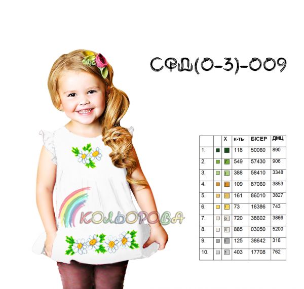 Сарафан дитячий №9 (заготовка не пошита)