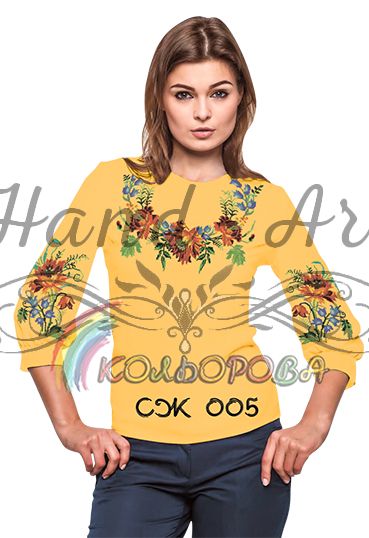 Сорочка жіноча №5 (заготовка не пошита)