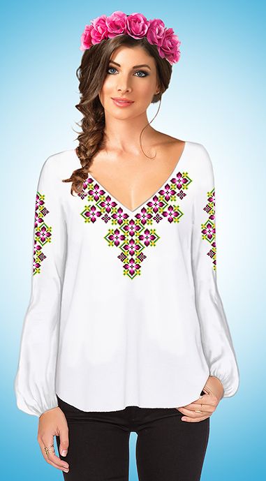 Сорочка жіноча (заготовка не пошита) №4