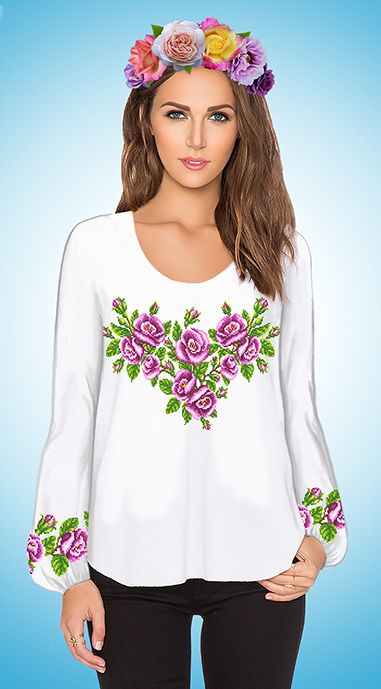 Сорочка жіноча (заготовка не пошита) №6