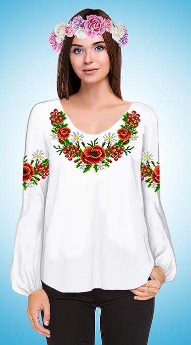 Сорочка жіноча (заготовка не пошита) №8