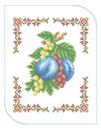 Серветка пасхальна маленька №29