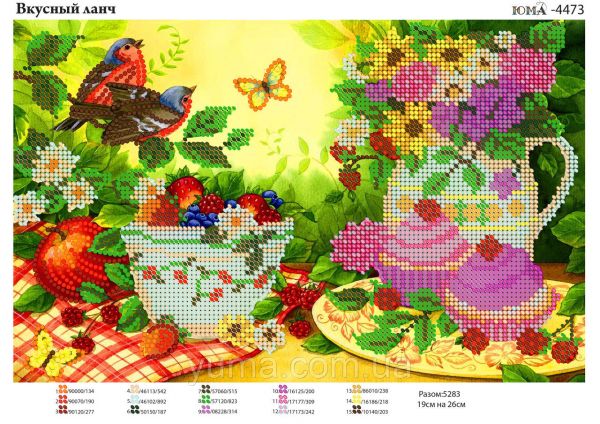 Схема для вишивки Ранковий ланч