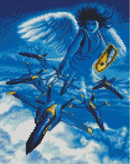 Алмазна мозаїка Янгол-охоронець України