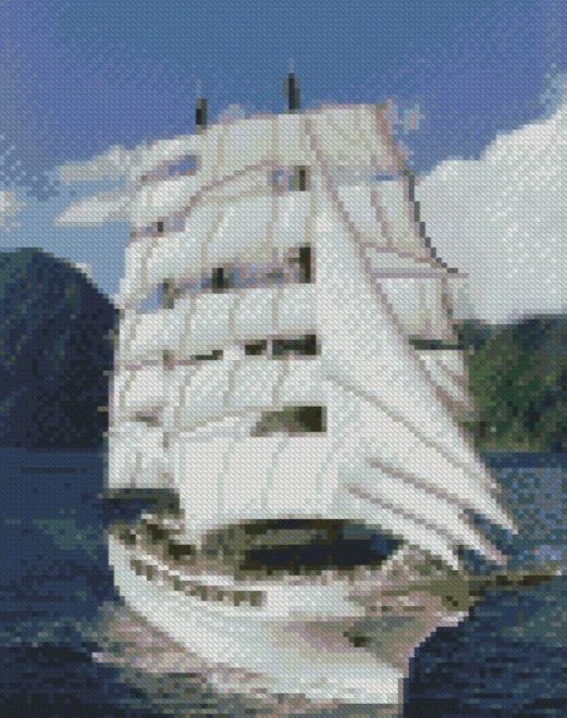 Алмазна мозаїка Білі вітрила